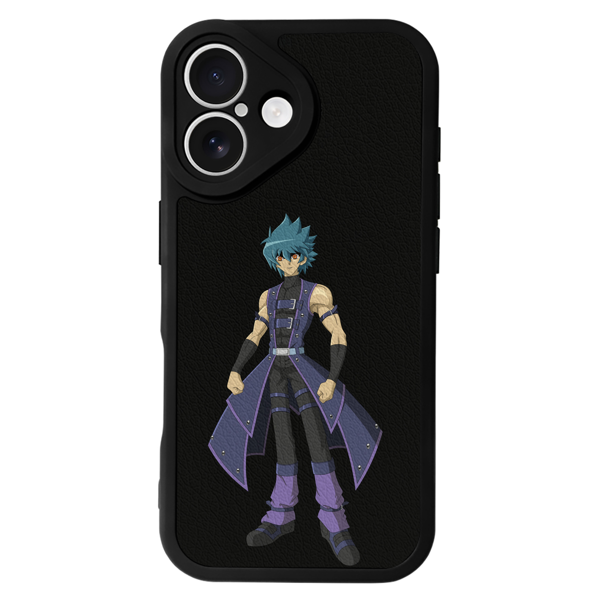 遊☆戯☆王 Yu-Gi-Oh! 【iPhone 16シリーズ対応】シリコンスマホケース（レザー調） 材質：シリコン